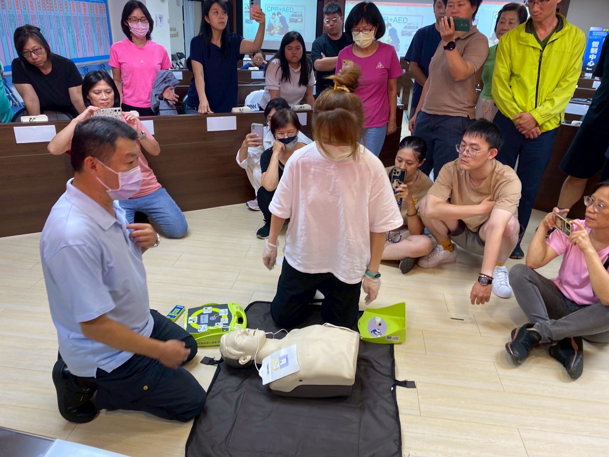 基隆市每小時2.3件救護案件 消防局呼籲學習CPR、禮讓救護車