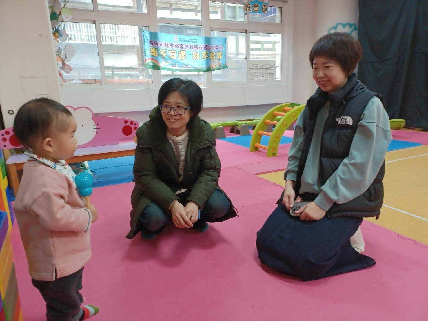 基隆市府攜手社區親子館　深入推動早療篩檢　守護幼兒發展