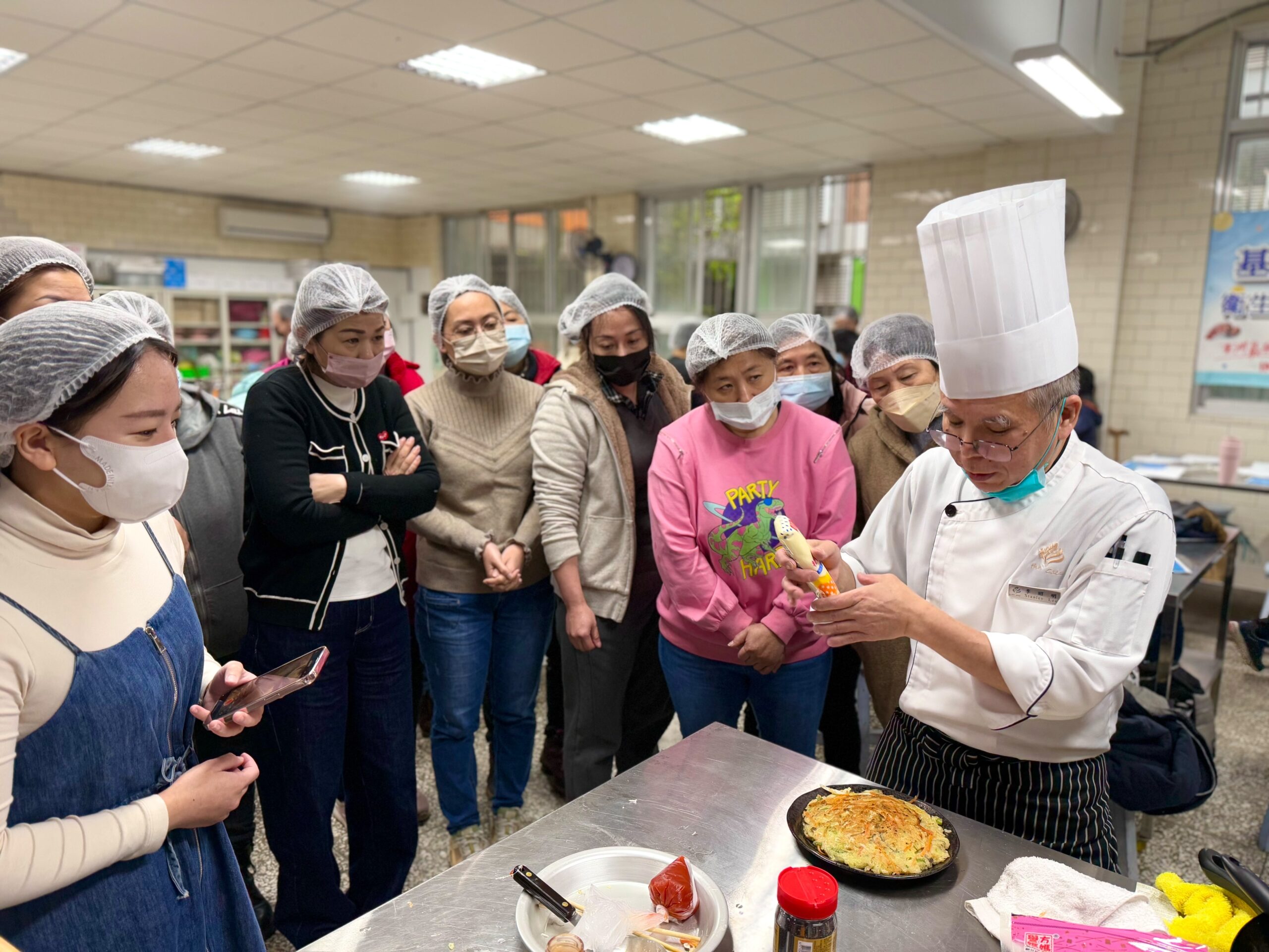 基隆午餐廚藝講習　在地農漁產創造「鈣讚」午餐！