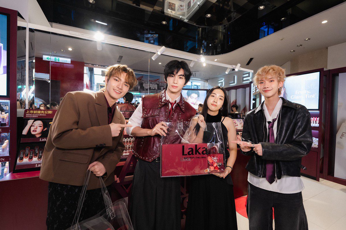 韓國無性別彩妝品牌 Laka 首次登台！禾雁凱 Kai、彫秦、F.F.O 鈞嘉現身快閃店 自曝妝容撇步、BL 劇宣傳計畫一次說