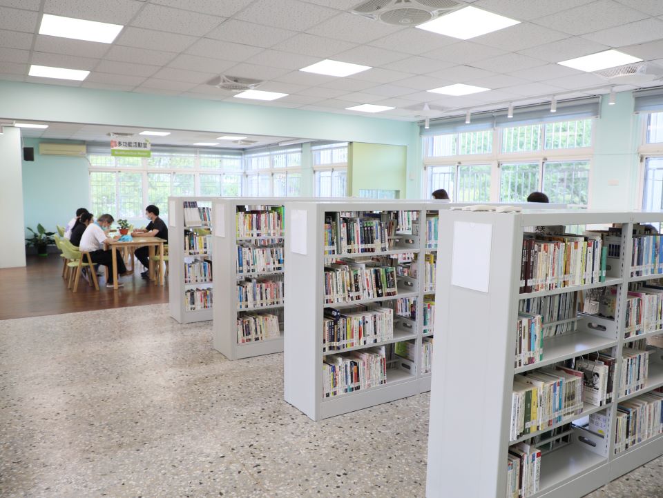 梅山圖書館煥新登場  打造社區閱讀與文化交流新據點