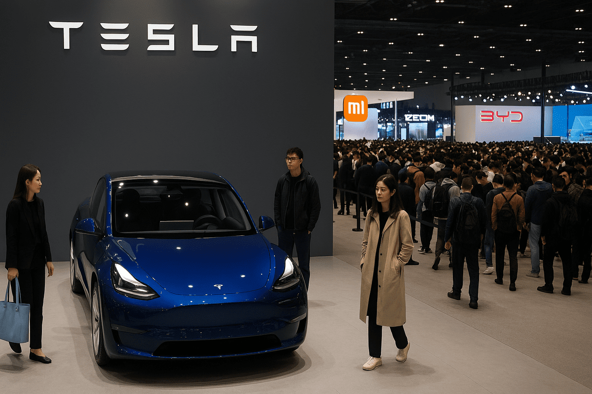 特斯拉中國10月銷量暴跌逾35% 日系車廠同步受挫