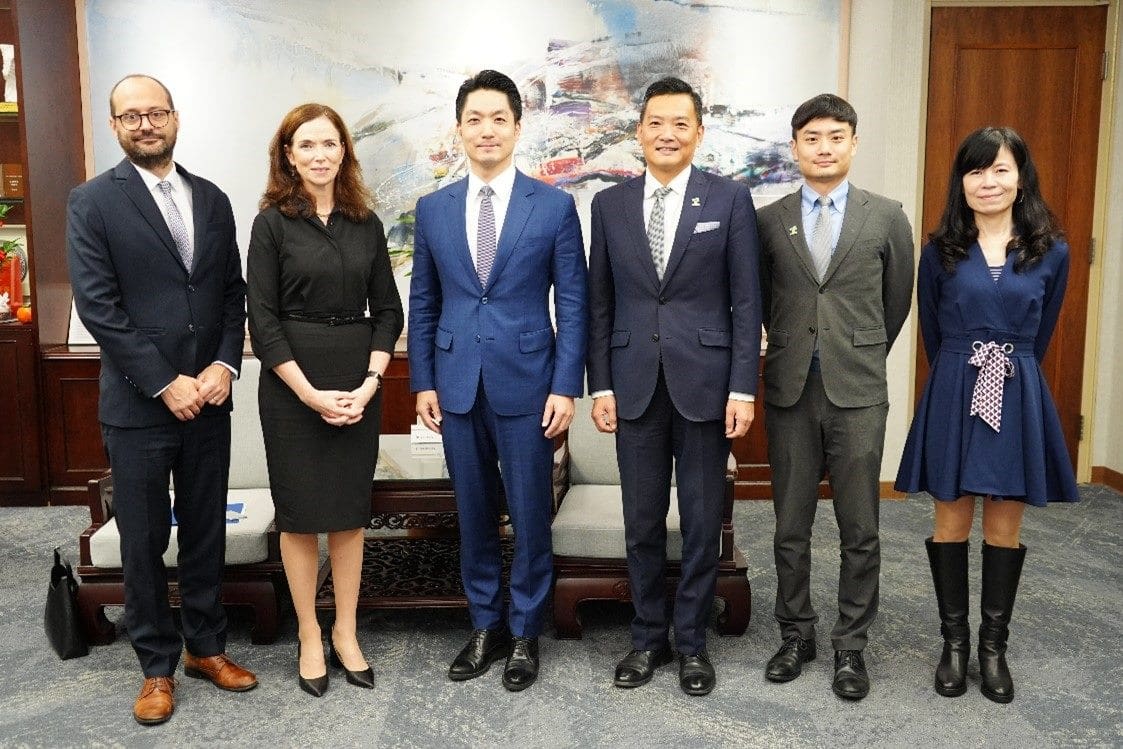 蔣萬安接見加拿大駐台代表 聚焦科技能源教育交流 蔣萬安接見加拿大駐台代表 聚焦科技能源教育交流