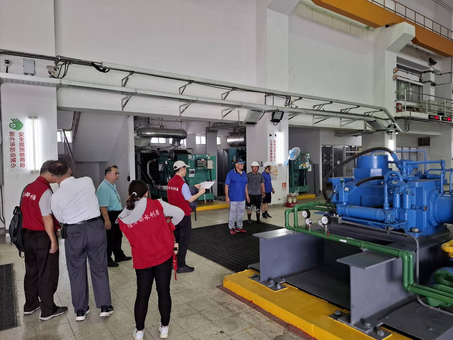 水利署抽檢北市防汛設施　抽水機與疏散門全數運作正常