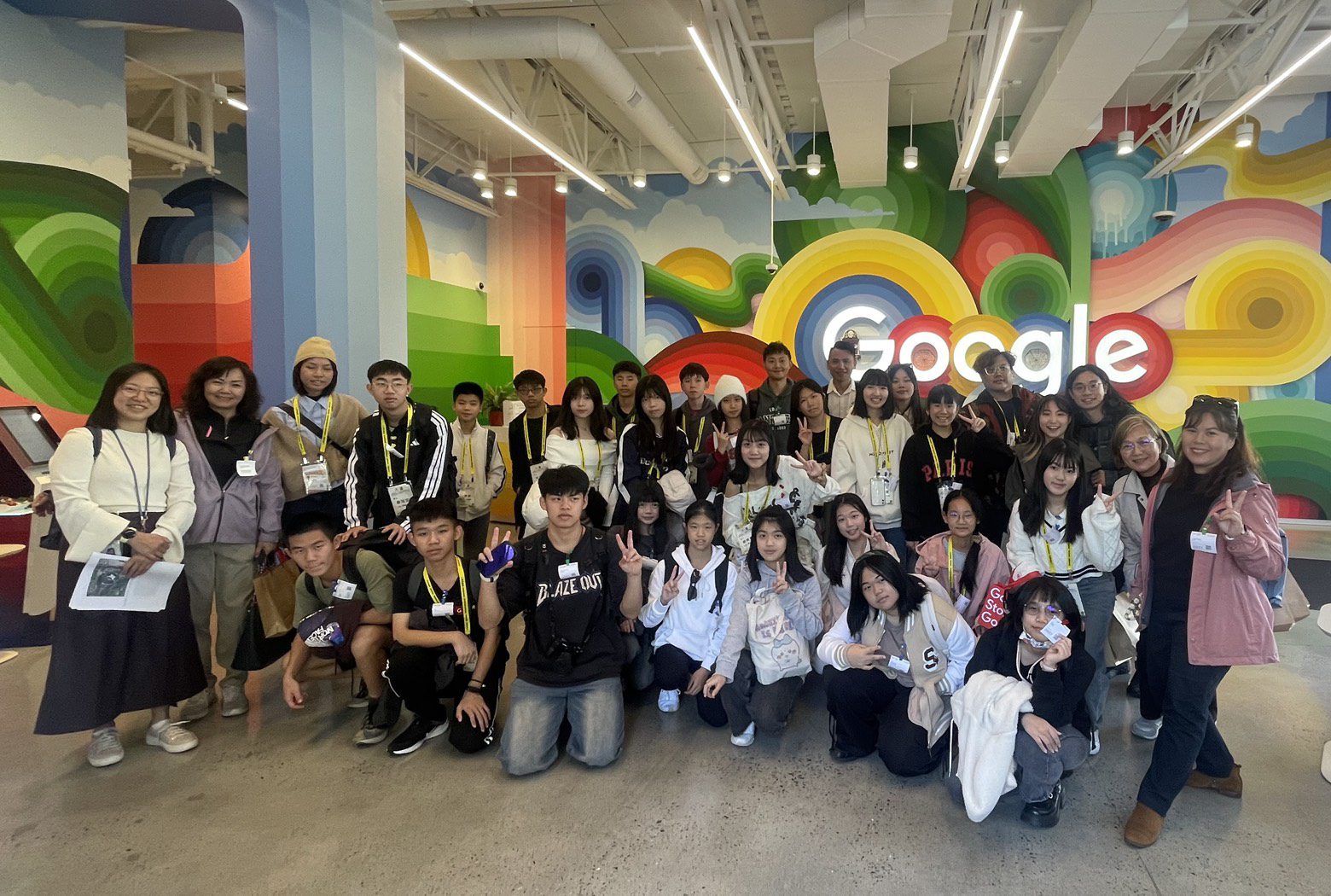 新竹市參訪團參觀Glog;le總部