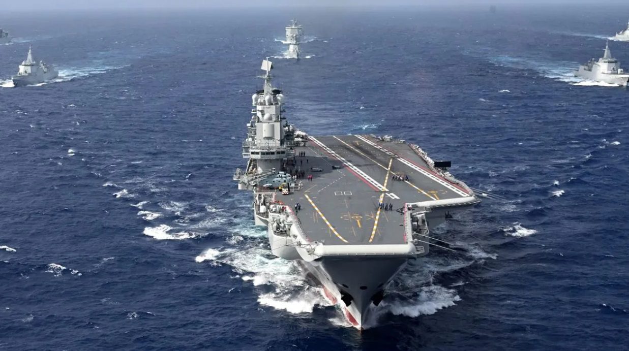 陸機四天逾140架次繞台　最新來49機艦　27架逾越海峽中線