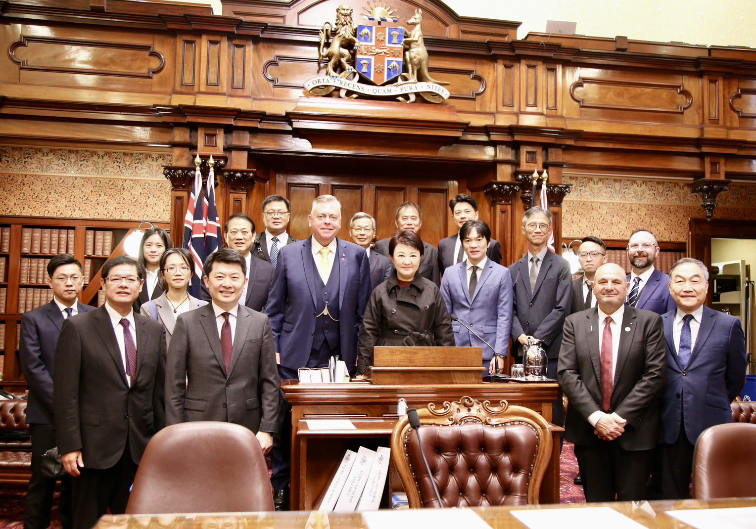 台灣是「冬天的朋友」！　盧秀燕率團拜訪新南威爾斯 新州議會讚台灣情誼