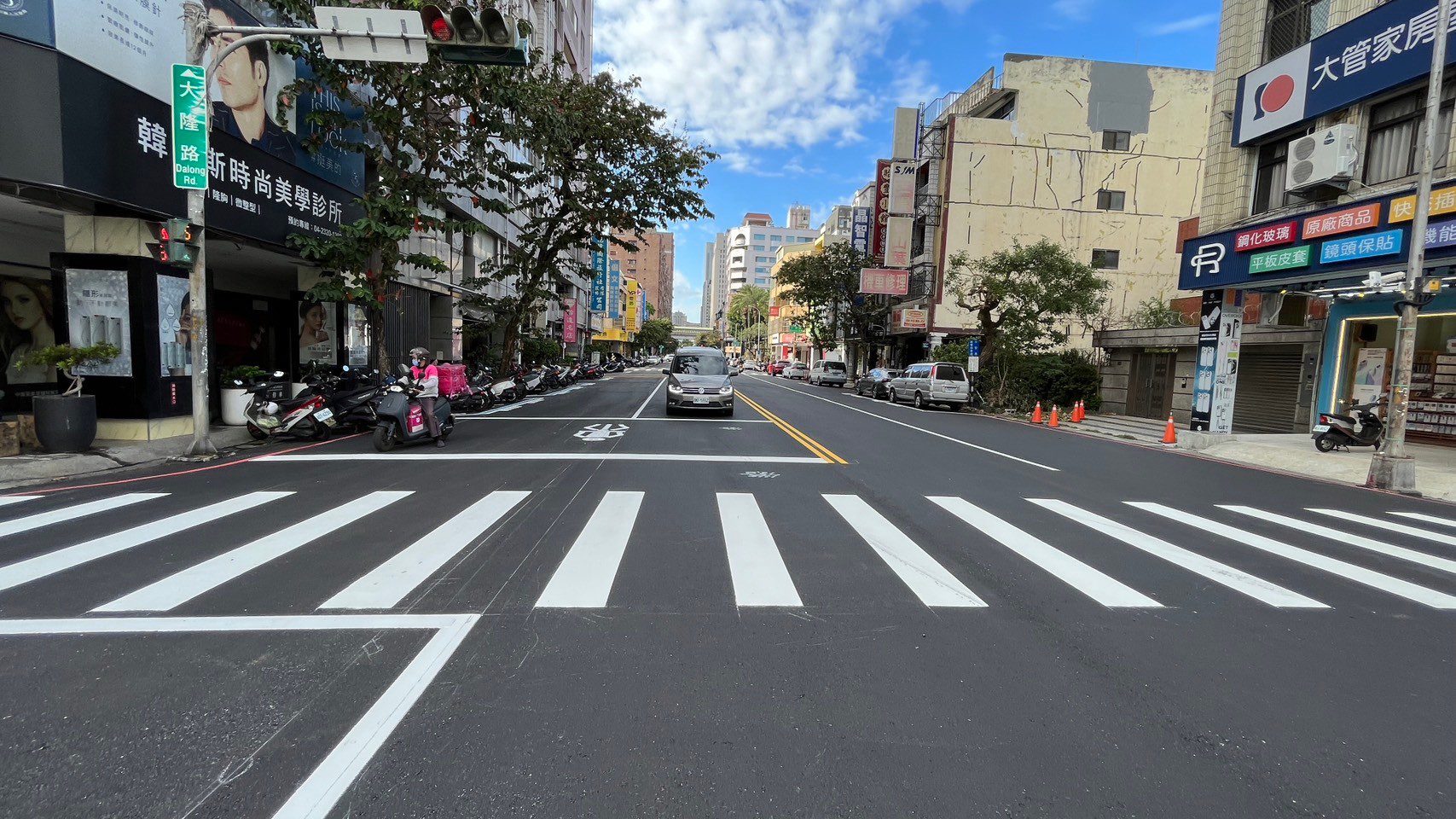 配合228連假 　中市大隆路雨水下水道部份路段完成刨封恢復通行