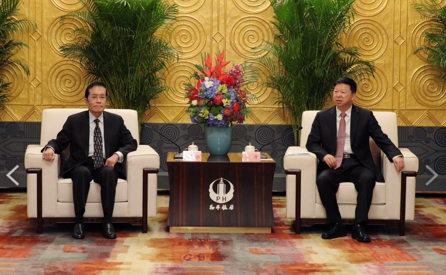 推動兩岸和平交流! 張榮恭以新職登陸 闡明國民黨四點重要立場 推動兩岸和平交流! 張榮恭以新職登陸 闡明國民黨四點重要立場