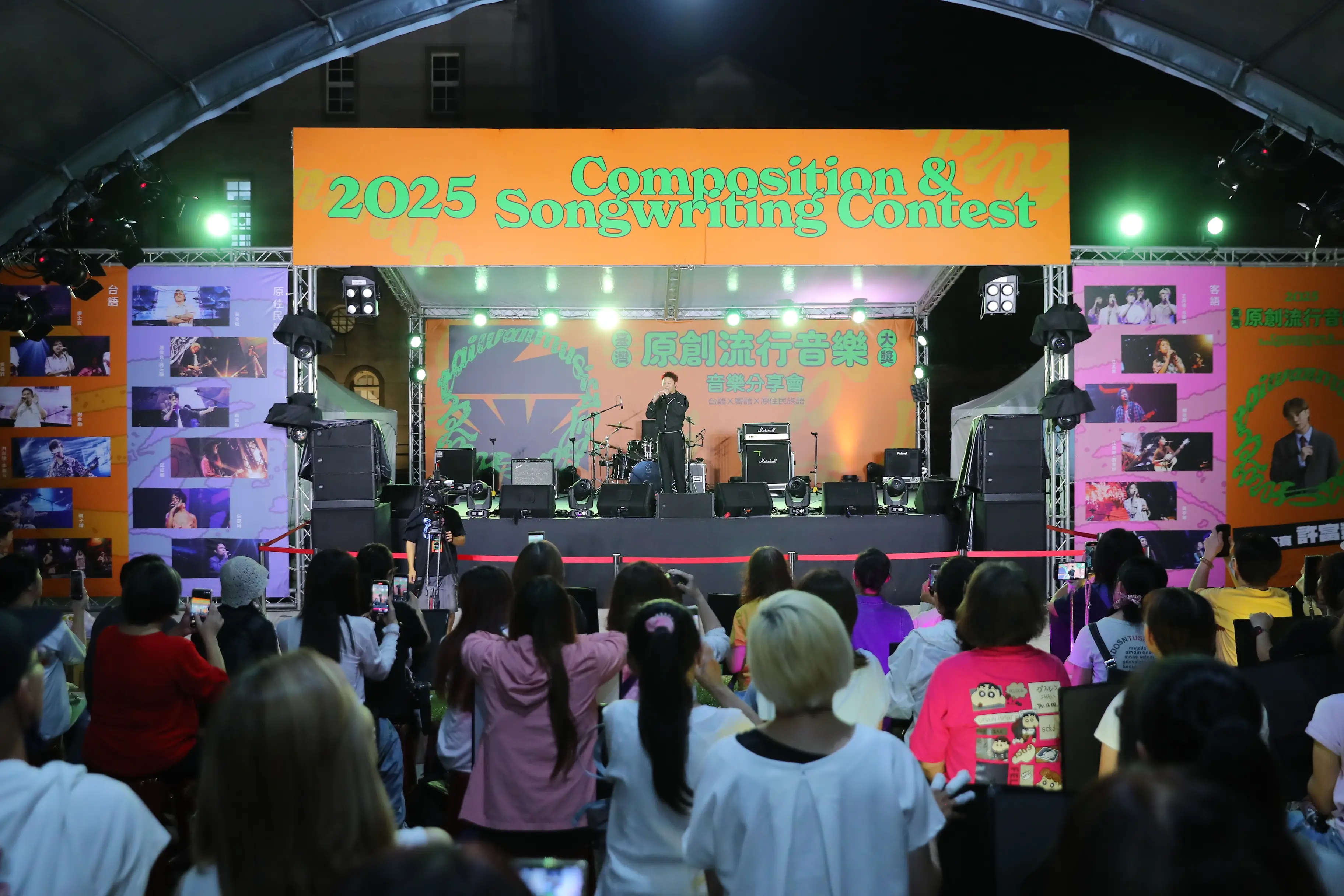 22屆臺灣原創流行音樂大獎音樂分享會 許富凱鼓勵年輕人以母語創作